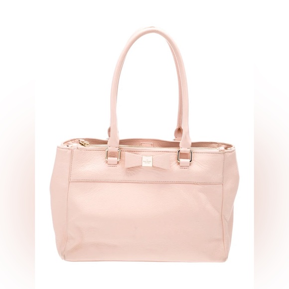 KATE SPADE Renny Drive REENA Blush Pink Pebbled Leather Tote Satchel - Picture 13 of 15